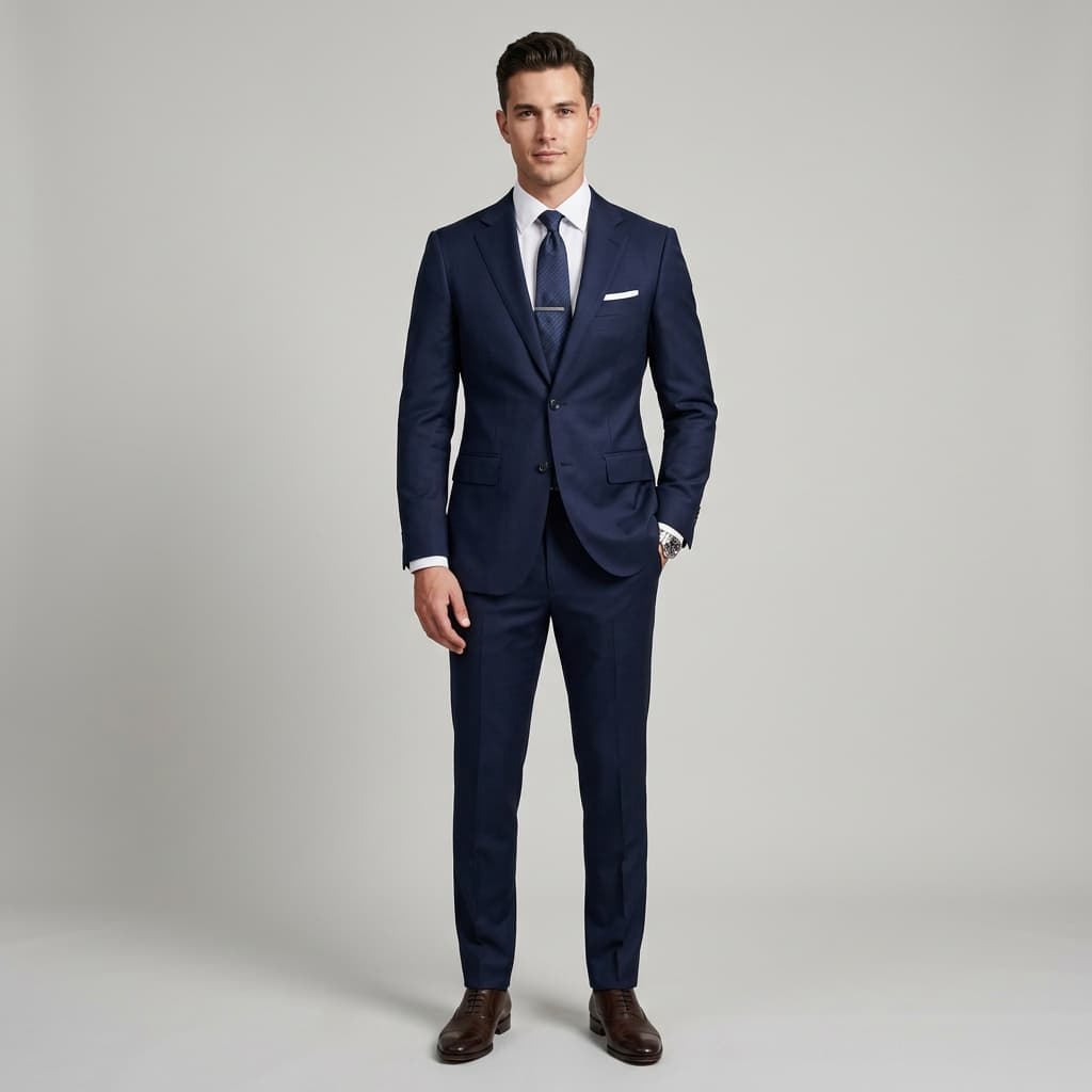 Costume Slim Fit Bleu Nuit